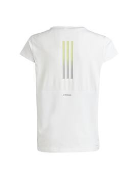 Camiseta Niña adidas Aeroready Blanco