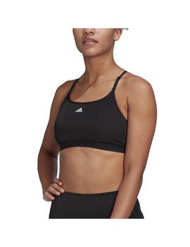 Sujetador Deportivo Mujer adidas Aeroreact Negro
