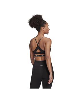 Sujetador Deportivo Mujer adidas Aeroreact Negro