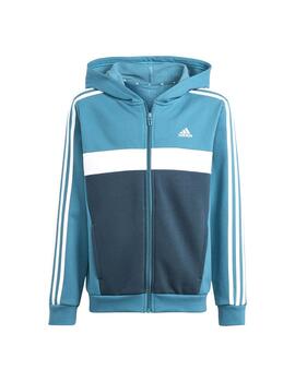 Chandál Niño adidas 3Stripes Verde/Blanco