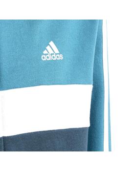 Chandál Niño adidas 3Stripes Verde/Blanco
