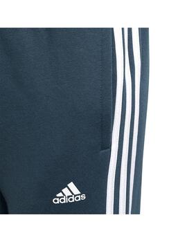 Chandál Niño adidas 3Stripes Verde/Blanco