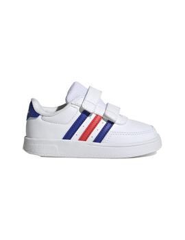 Zapatilla Baby adidas Breaknet 2.0 Blanco/Azul/Roj