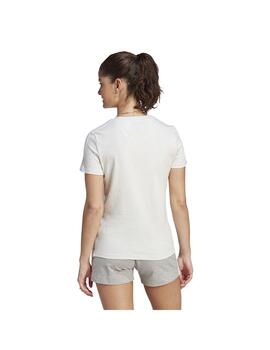 Camiseta Mujer adidas 3Stripes Gris Claro