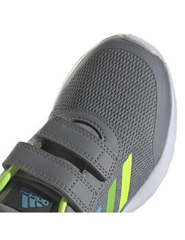 Zapatilla Niño adidas Tensaur Run 2.0 Gris Oscuro