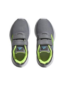 Zapatilla Niño adidas Tensaur Run 2.0 Gris Oscuro