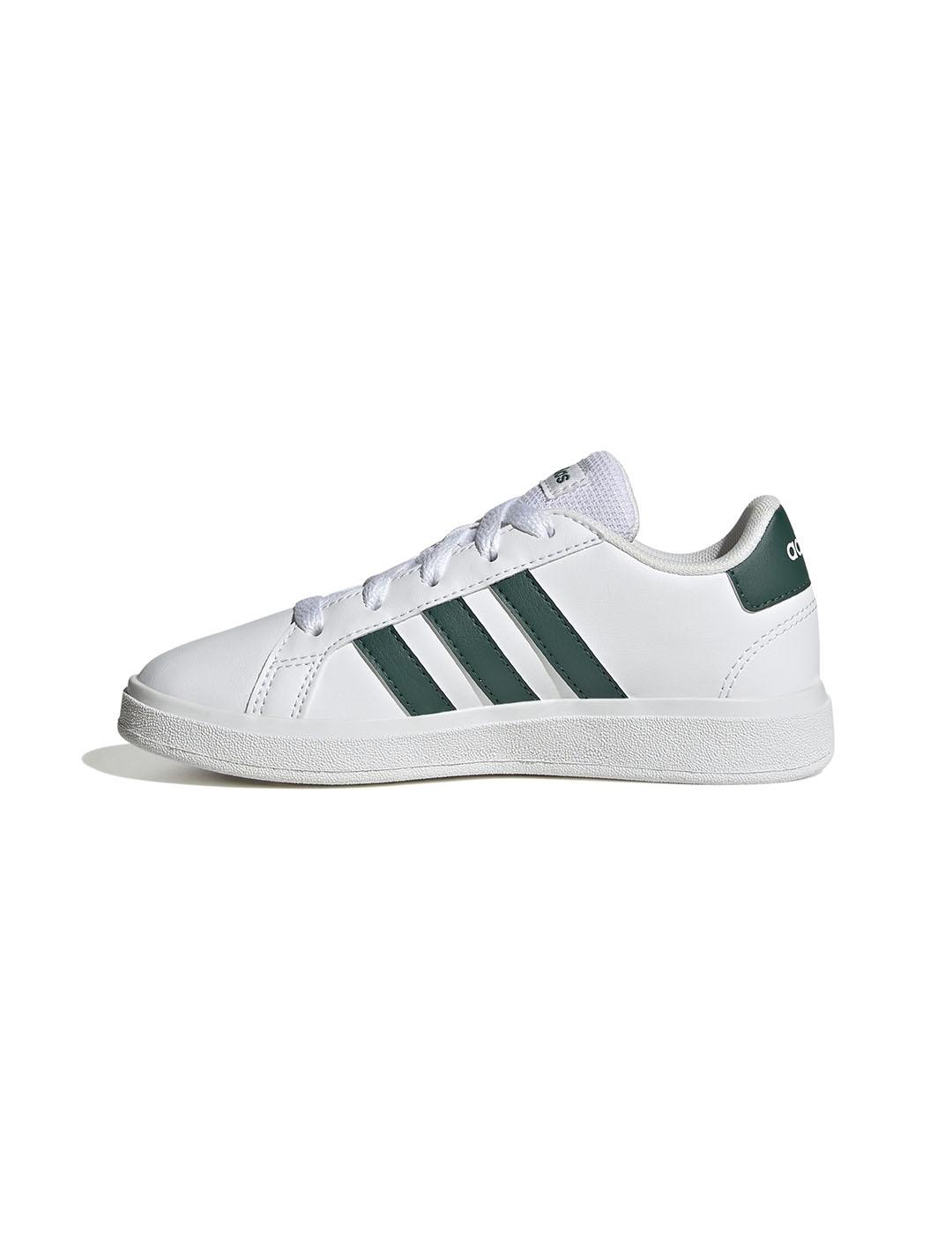 Zapatilla Junior adidas Grand Court 2.0 Blanco