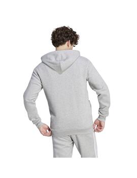 Sudadera Hombre adidas 3S Fleece Gris/Blanco