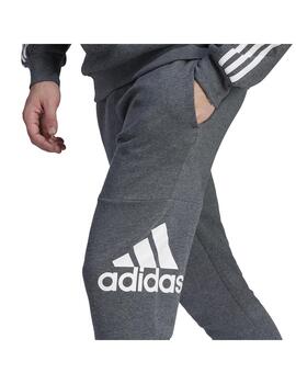 Pantalón Hombre adidas Fleece Gris Oscuro