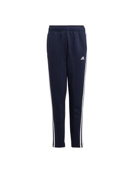 Conjunto Niño adidas 3s Tib Azul/Blanco/Gris