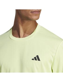 Camiseta Hombre adidas Base Flúor