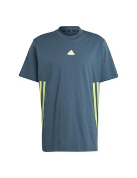 Camiseta Hombre adidas FI 3S Verde