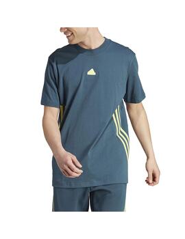 Camiseta Hombre adidas FI 3S Verde