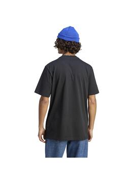 Camiseta Hombre adidas FI Bos Negro/Blanco