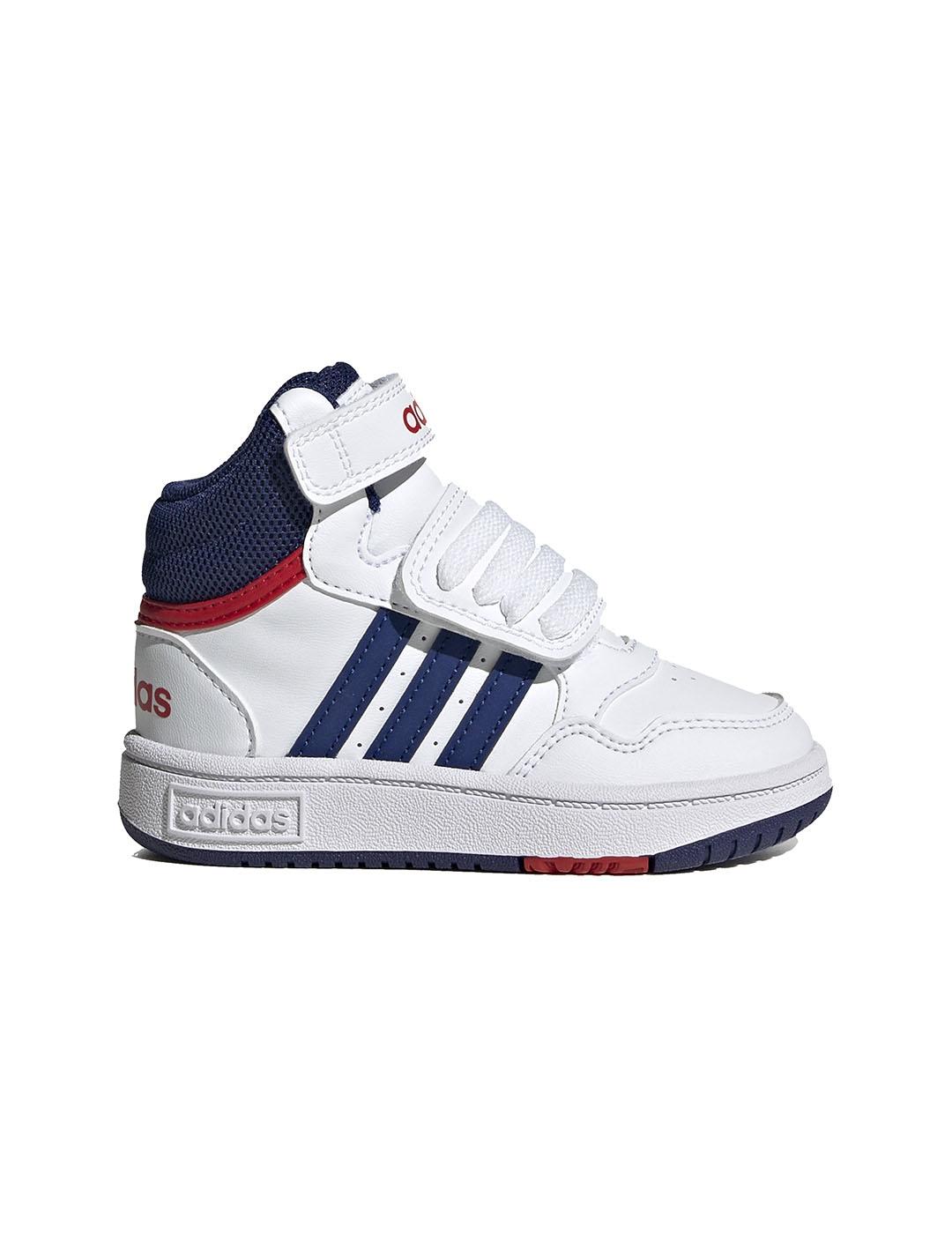 ZAPATILLAS ADIDAS NIÑO HOOPS 3.0 VELCRO