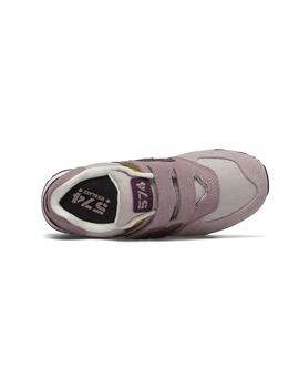 Zapatilla Niña New Balance 574 Rosa