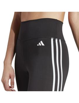 Malla Mujer adidas 3Stripes 7/8 Negro/Blanco