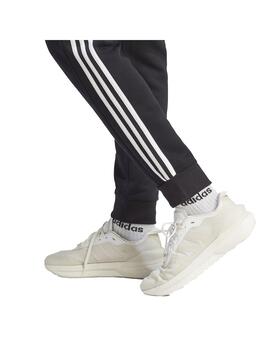 Pantalón Hombre adidas 3S Fleece Negro/Blanco