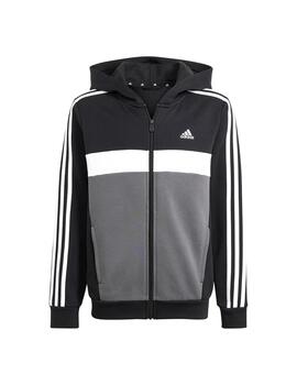Chándal Niño adidas 3S Tib Negro/Gris
