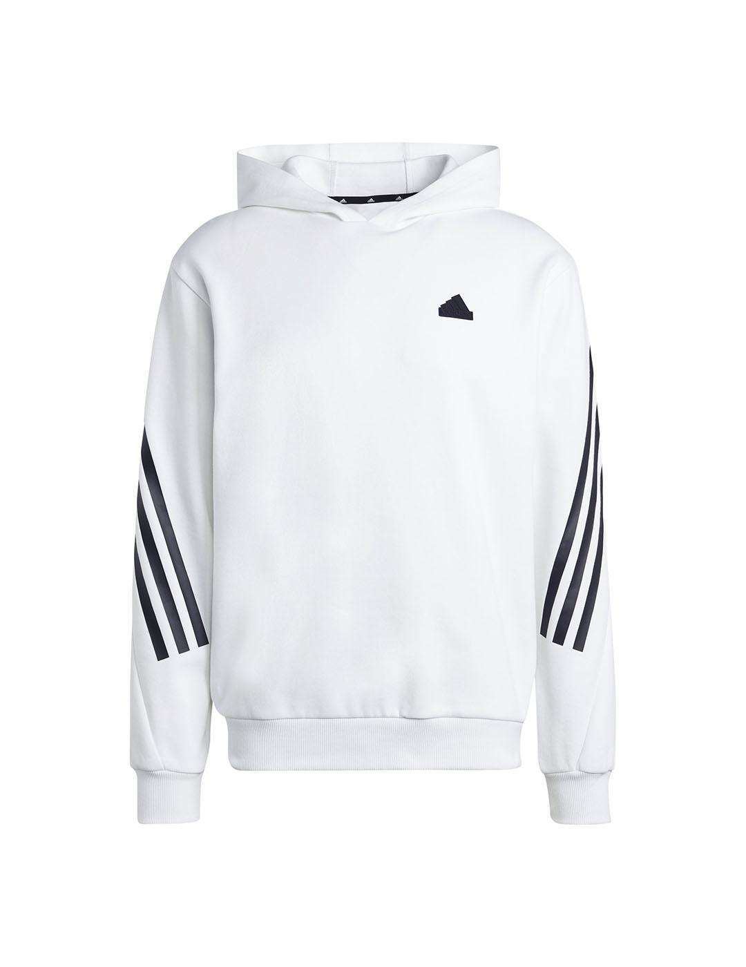 Sudadera de Running adidas Own the run 3S Hoodie Hombre Negro