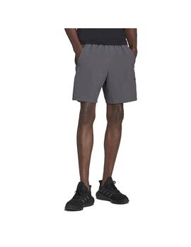 Pantalón corto Hombre adidas Woven Training 7' Gris