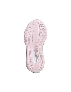 Zapatilla Niña adidas Runfalcon 3.0 Gris/Rosa