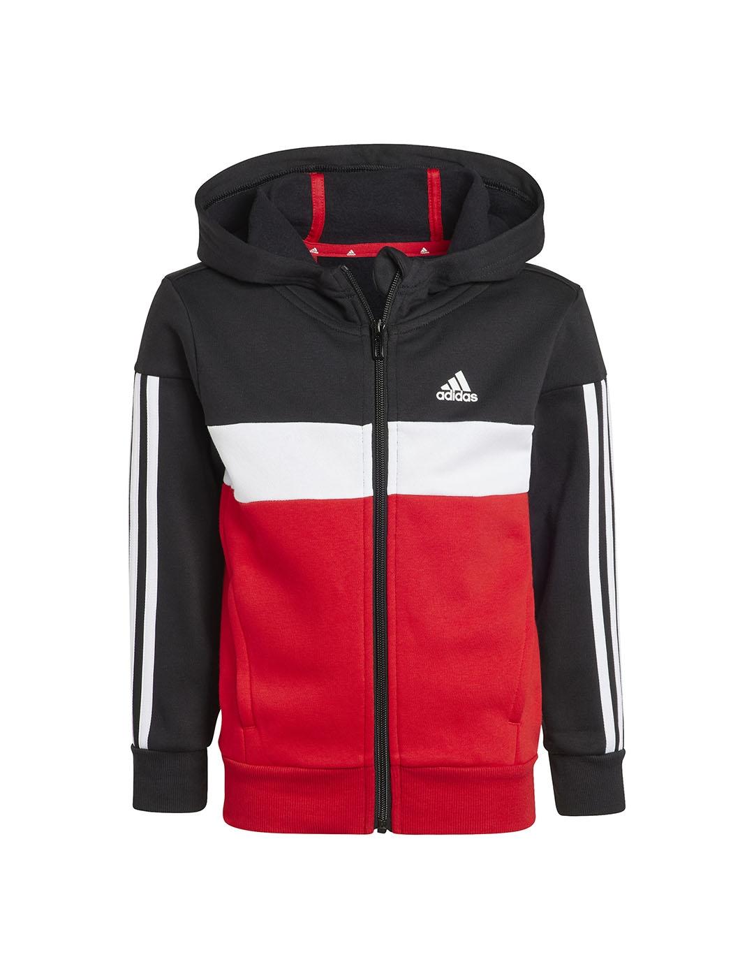 Chándal Niño adidas 3S TIB Rojo/Negro