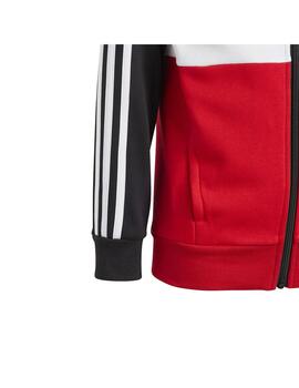 Chándal Niño adidas 3S TIB Rojo/Negro