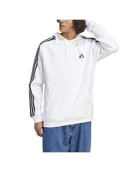 Sudadera Hombre adidas 3S Fleece Blanco ff