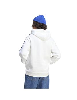 Sudadera Hombre adidas 3S Fleece Blanco ff