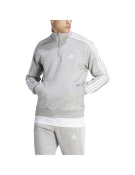 Sudadera Hombre adidas 3Stripes Gris