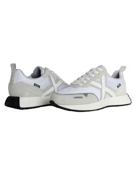 Zapatilla Hombre Munich Xemine 46 Blanco Gris