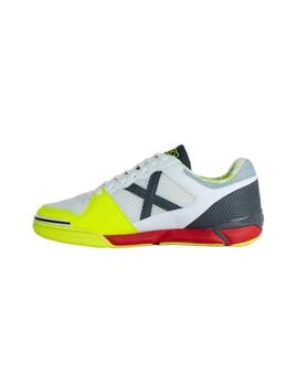 Zapatilla Sala Hombre Munich One Indoor 60 Blanca Fluor G