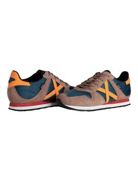 Zapatilla Hombre Munich  Massana 521 Azul Marron