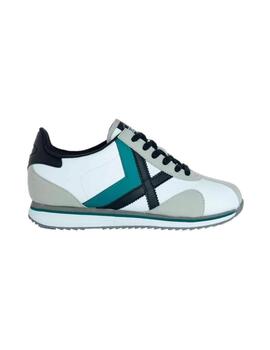 Zapatilla Hombre Munich Sapporo 168  Blanco Gris