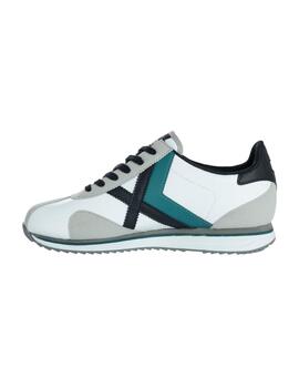 Zapatilla Hombre Munich Sapporo 168  Blanco Gris