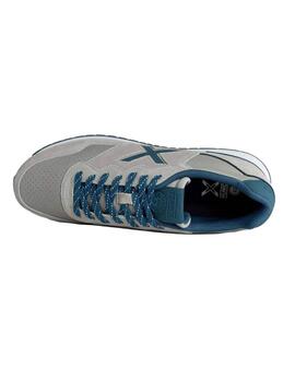 Zapatilla Hombre Munich Dash Pre 201 Gris azul
