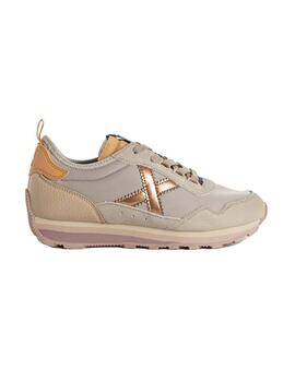 Zapatilla Mujer Munich UM Sky 10 Beige Cobre