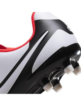 Bota Fútbol Niño Nike Tiempo Legend 10 Club Blanca