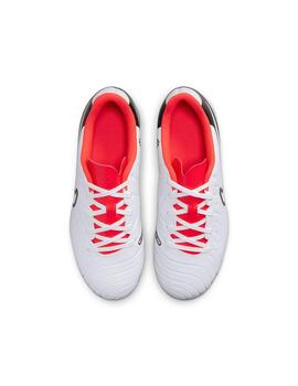 Bota Fútbol Niño Nike Tiempo Legend 10 Club Blanca