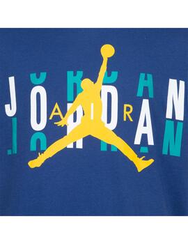 Camiseta Niño Nike High Jordan Azul