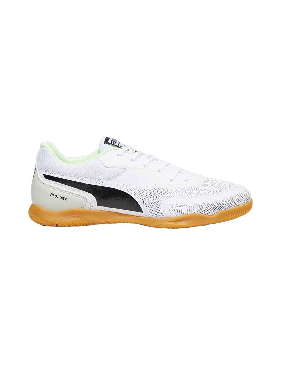 Zapatillas niño futbol sala Puma Truco III Azul