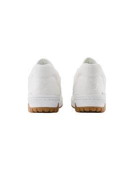 Zapatilla Unisex New Balance 550 Blanca Caramelo