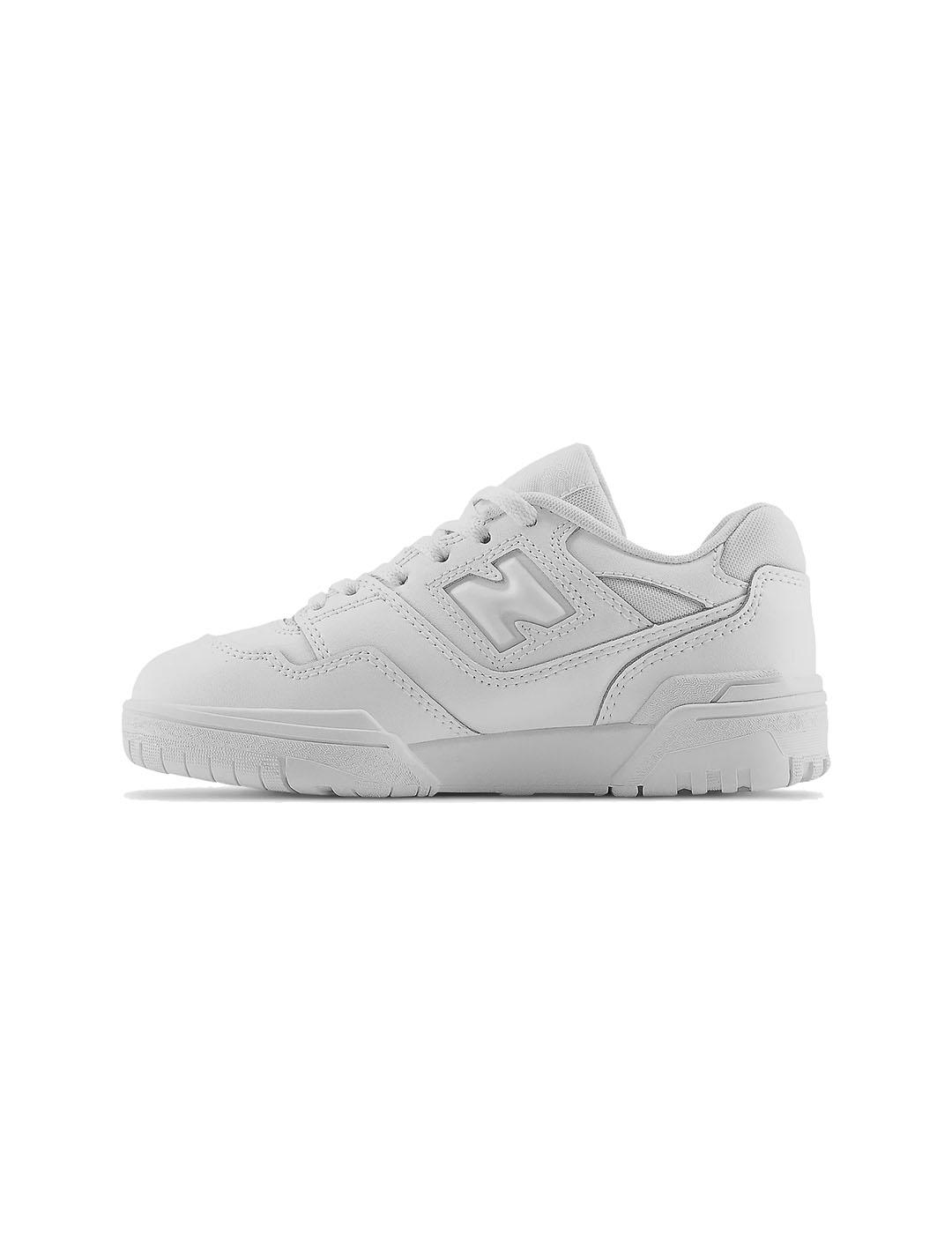 Zapatilla Junior New Balance 550WW Blanca