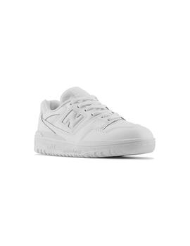 Zapatilla Junior New Balance 550WW Blanca