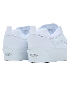 Zapatilla Mujer Vans Knu Stack Blanca