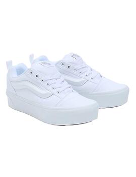 Zapatilla Mujer Vans Knu Stack Blanca