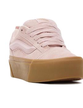 Zapatilla Mujer Vans Knu Stack Rosa Caramelo