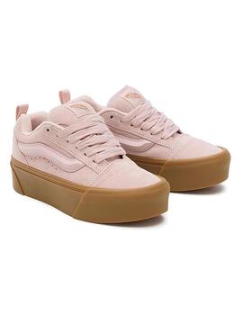 Zapatilla Mujer Vans Knu Stack Rosa Caramelo