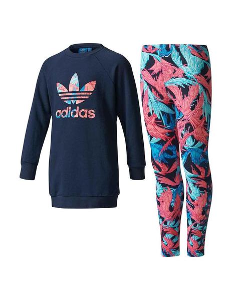 Diálogo espiritual Escoba Chandal adidas Originals Niña